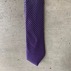 Michael Kors Lilac Patterned Tie